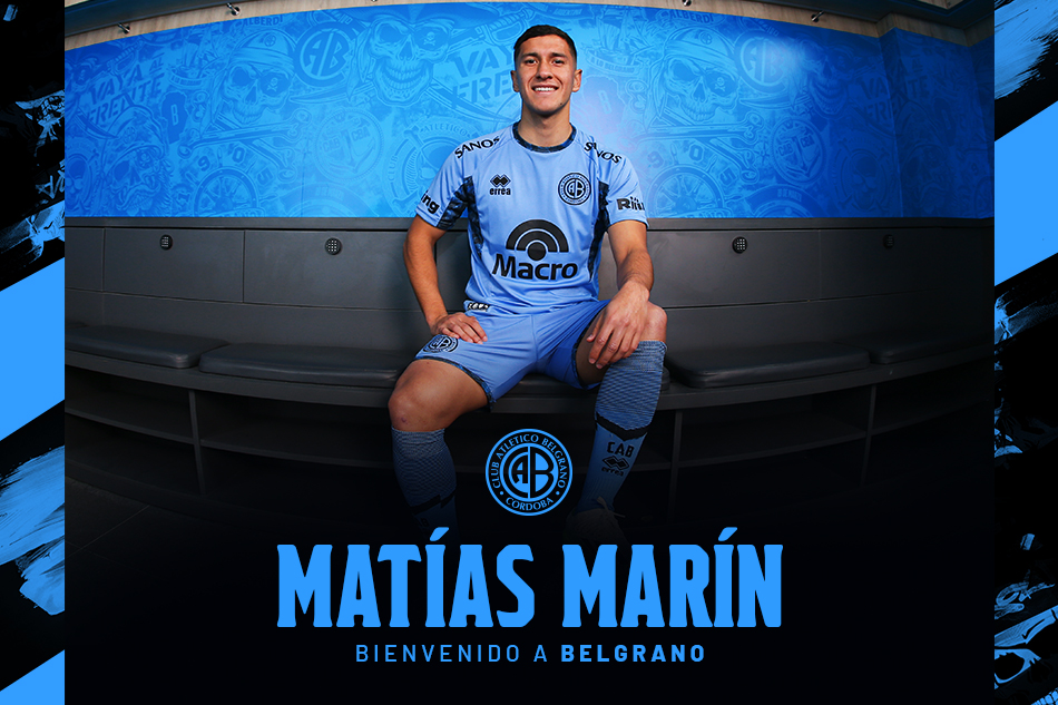 Bienvenido a Belgrano, Matías Marín | Club Atlético Belgrano - Sitio Oficial
